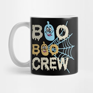 Boo Boo Crew Nurse Shirts Halloween Nurse Shirts for Women Mug